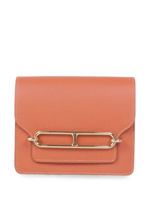 Hermès Pre-Owned 2021 slim Roulis compact wallet