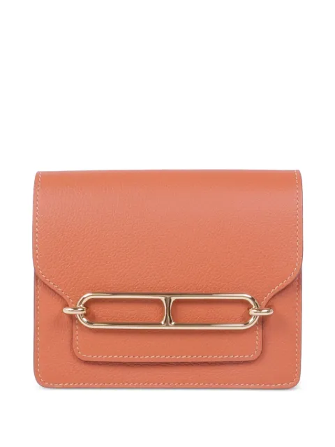 Hermès Pre-Owned 2021 slim Roulis compact wallet