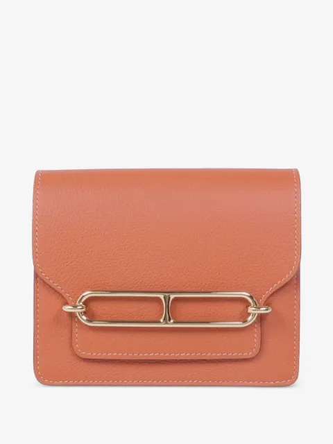 Hermès Pre-Owned cartera compacta Roulis slim 2021