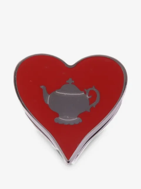 Hermès Pre-Owned heart-shaped teapot scarf ring