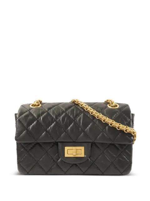 CHANEL Pre-Owned bolsa de hombro 2.55 mini capitonada