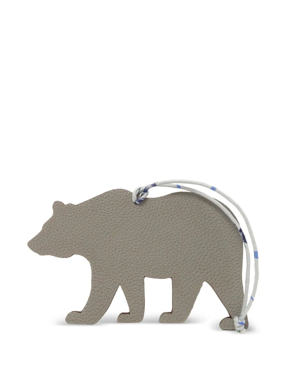 Hermès Pre-Owned Petit H Anhänger in Bärenform - Grau
