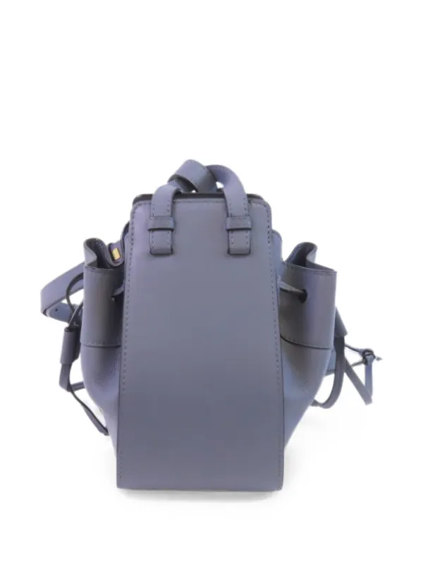 Loewe Pre-Owned Hammock Mini Shoulder Bag | Blue | FARFETCH