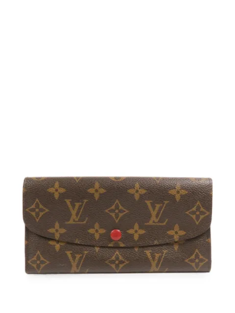 Louis Vuitton Pre-Owned Emilie monogram-pattern wallet