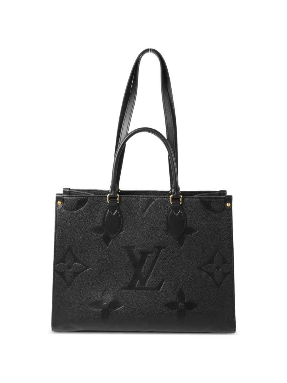 Louis Vuitton Pre-Owned On The Go MM Tote Bag | Black | FARFETCH
