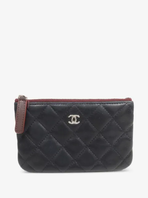 CHANEL Pre-Owned interlocking-CC wallet