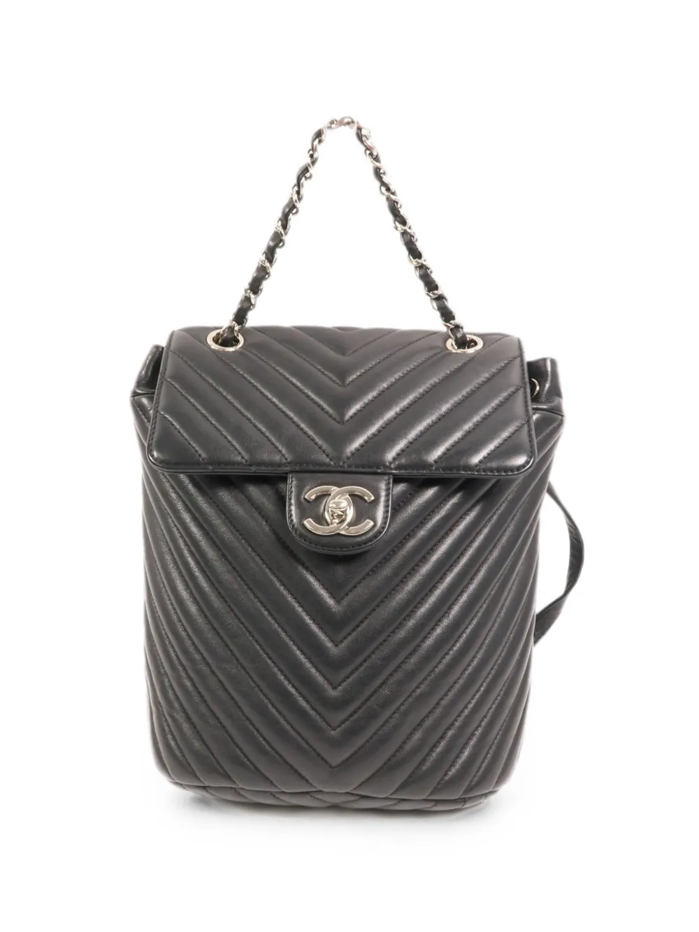 CHANEL Pre-Owned Urban Spirit CC turn-lock backpack - Black