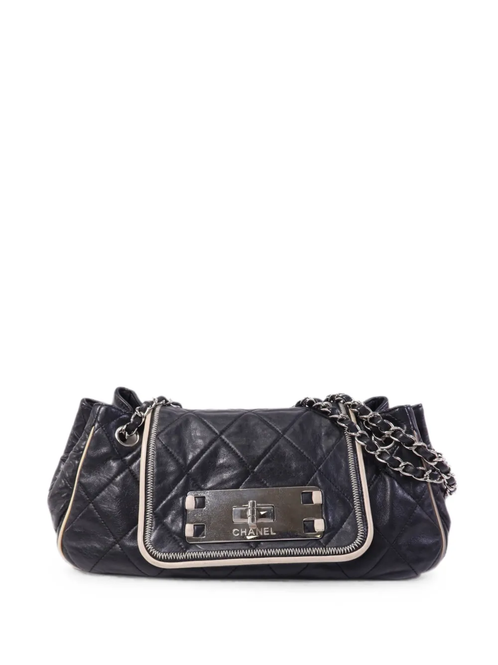 CHANEL Pre-Owned Accordion Flap shoulder bag - Black