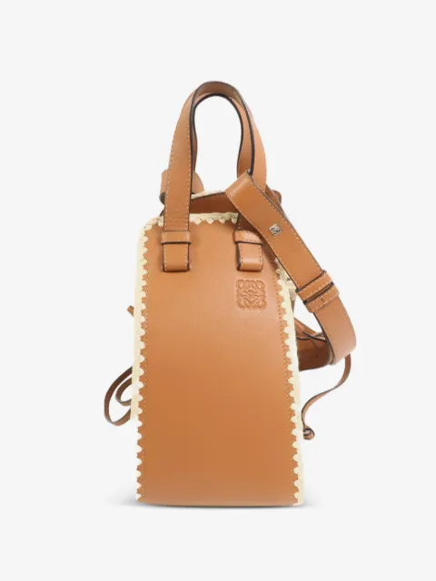 Loewe Pre-Owned Hammock crochet-trim shoulder bag