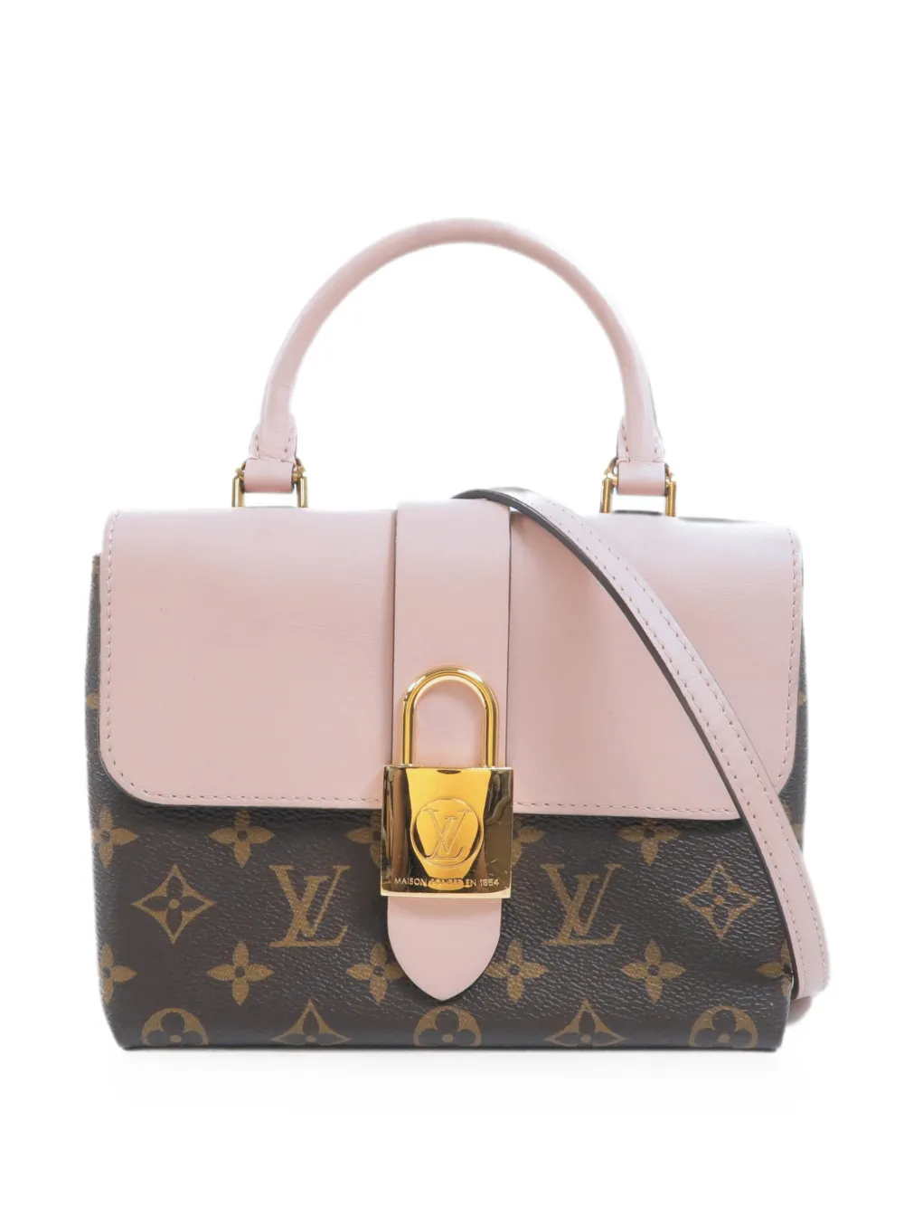 Louis Vuitton Pre-Owned Locky BB Schultertasche - Braun