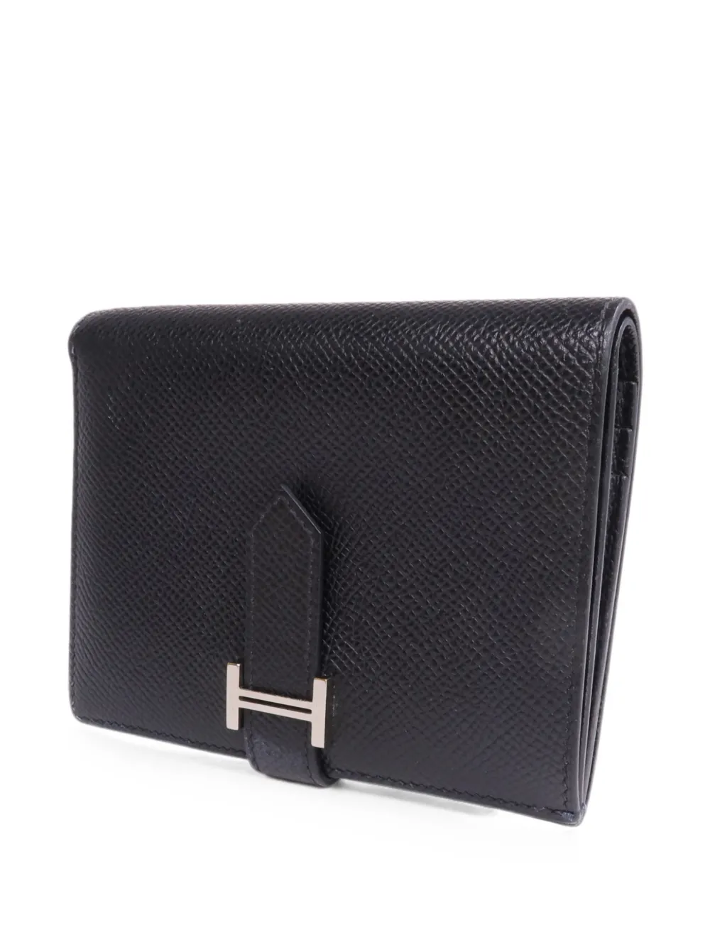 Hermès Pre-Owned Bearn compacte portemonnee Zwart
