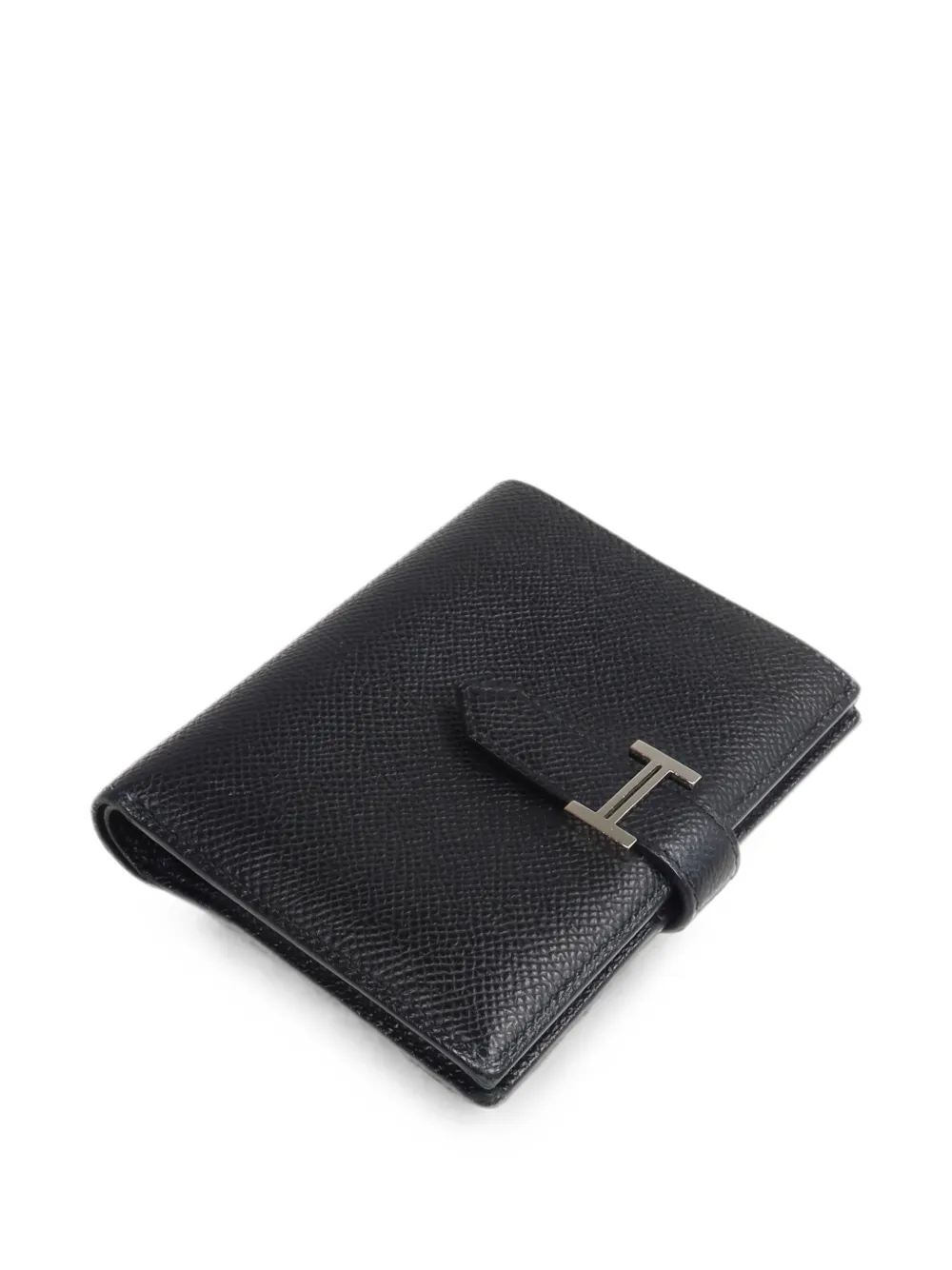 Hermès Pre-Owned Bearn compacte portemonnee Zwart