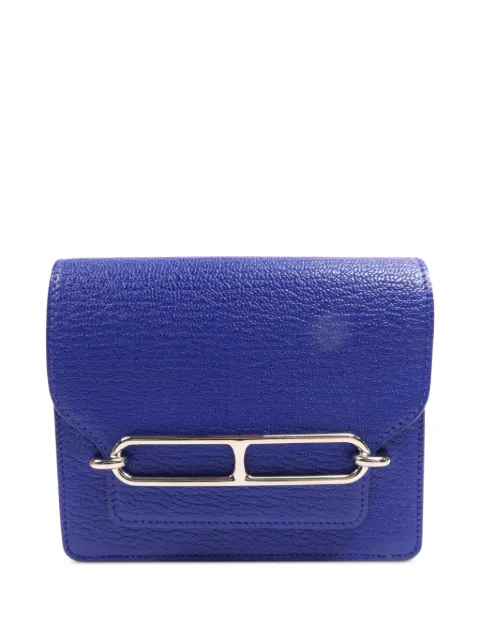 Hermès Pre-Owned 2021 Roulis Slim leather wallet