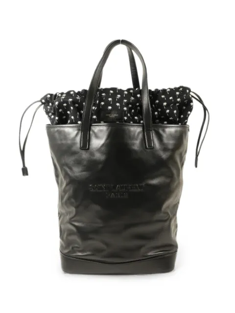 Saint Laurent Pre-Owned Teddy drawstring tote bag