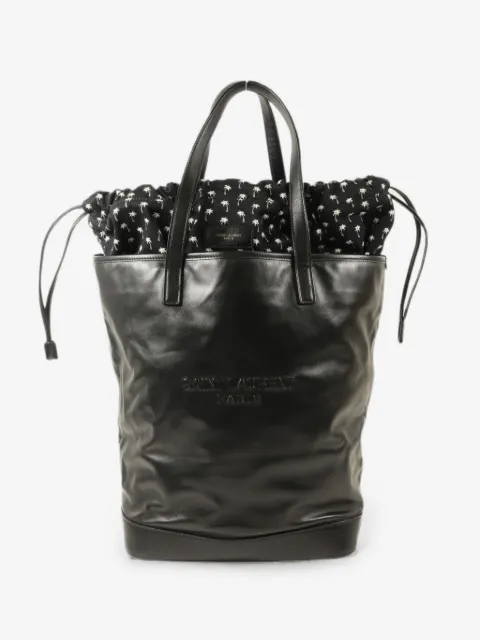 Saint Laurent Pre-Owned Teddy drawstring tote bag