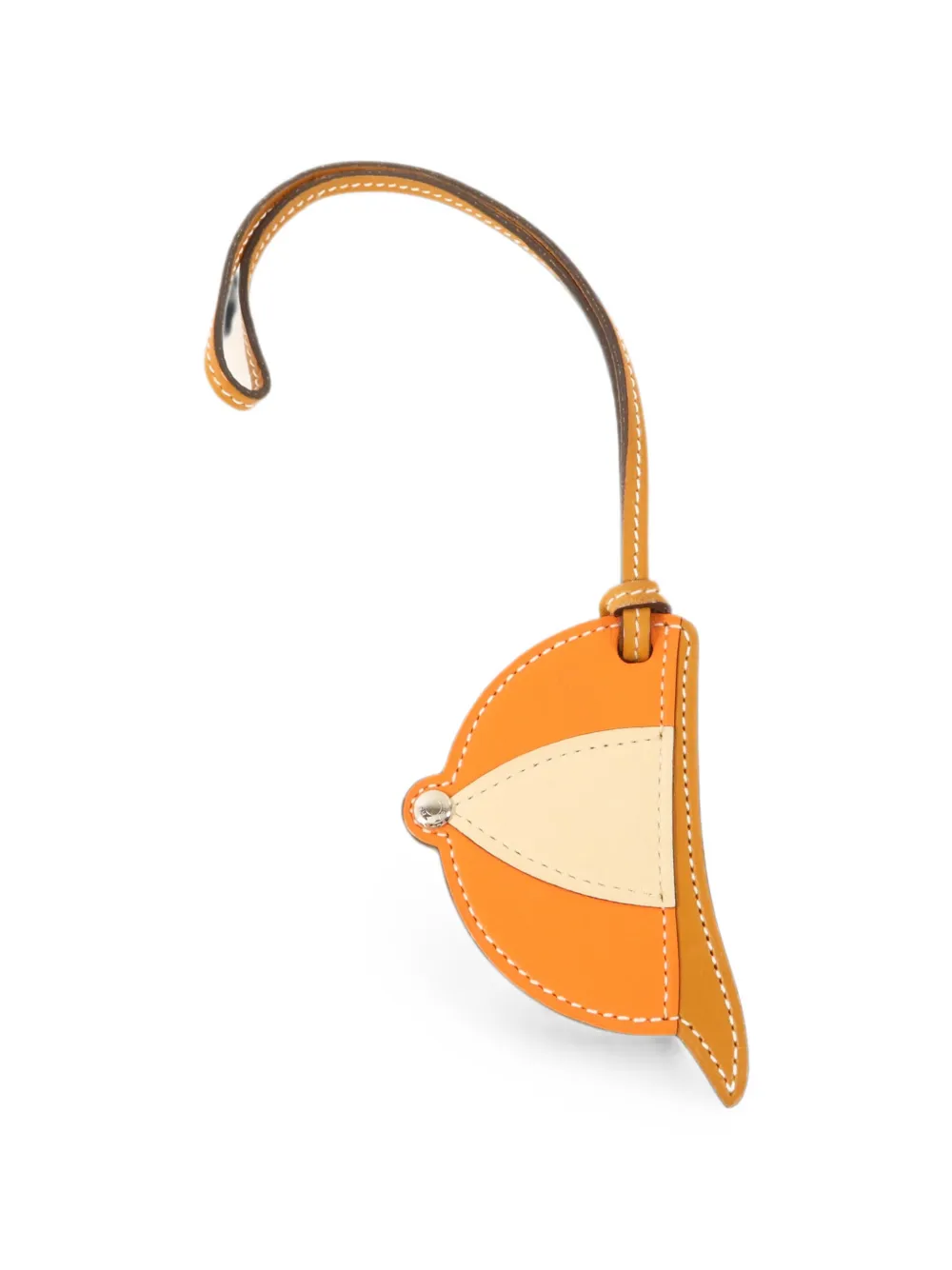 Hermès Pre-Owned Paddock Bombe bag charm - Toni neutri