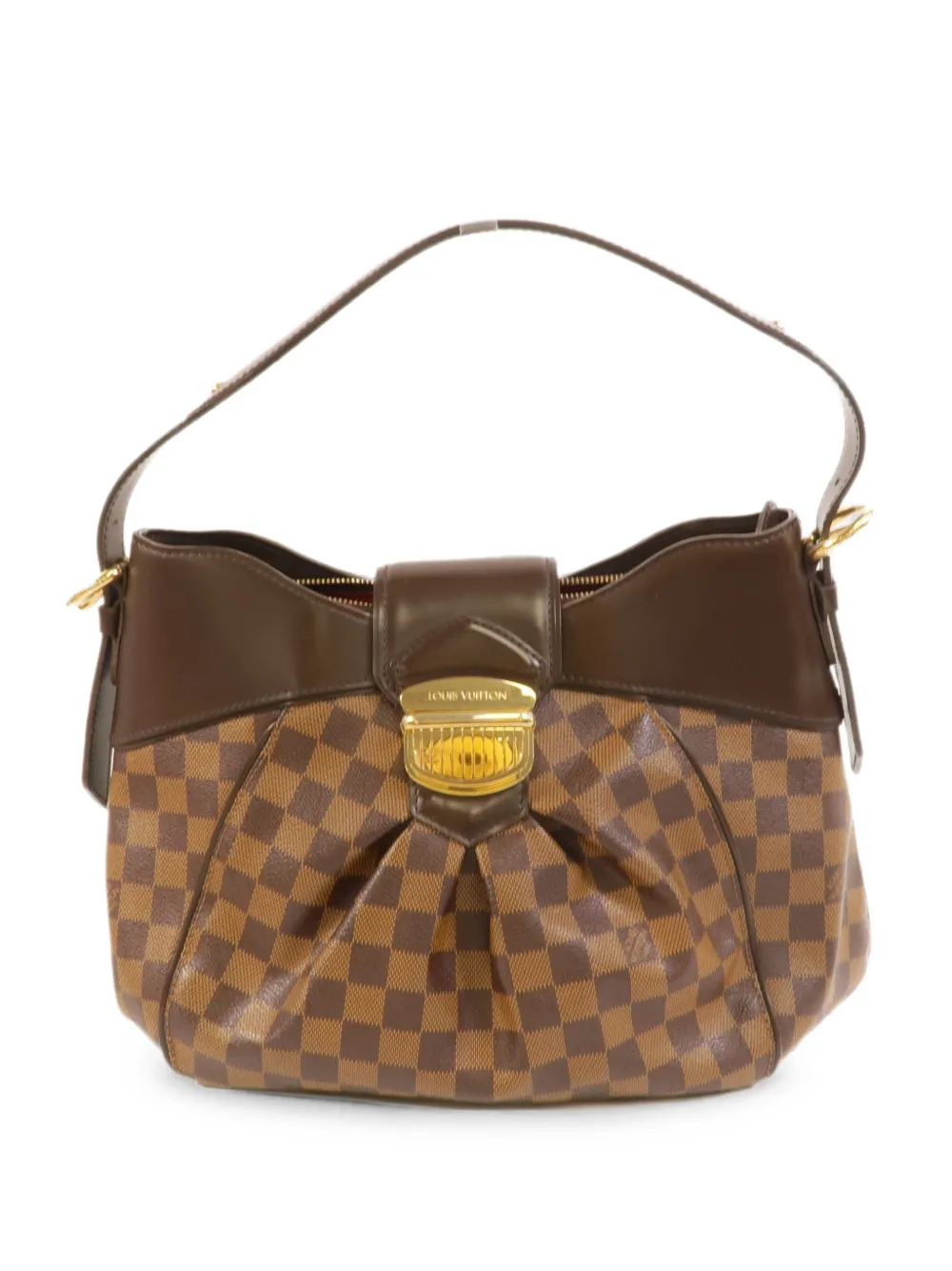 Louis Vuitton Pre-Owned Borsa a spalla Sistina MM Damier - Marrone