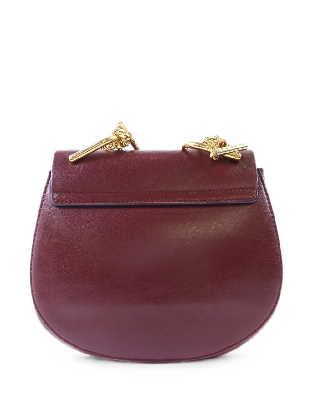 Chloé Vintage Drew schoudertas Bruin