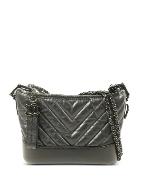 CHANEL Pre-Owned small Gabrielle chevron-quilted shoulder bag