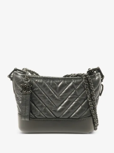 CHANEL Pre-Owned small Gabrielle chevron-quilted shoulder bag
