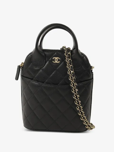 CHANEL Pre-Owned diamond-quilted tote bag