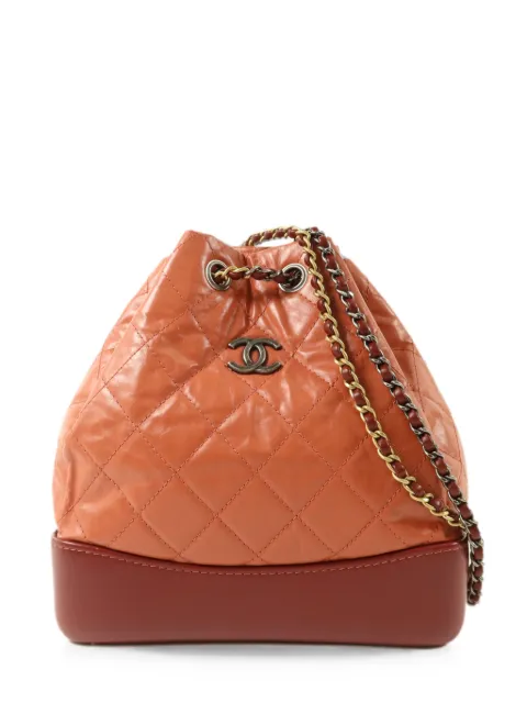 CHANEL Pre-Owned Gabrielle quilted backpack