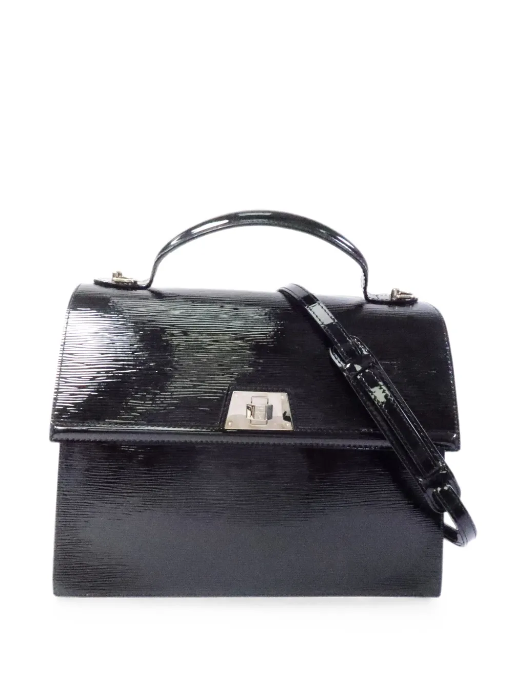 Louis Vuitton Pre-Owned GM Sevigne Épi-leather shoulder bag - Black