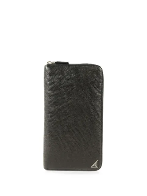 Prada Pre-Owned Saffiano leather long wallet