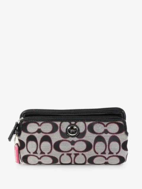 Coach Vintage monogram-print wristlet clutch bag