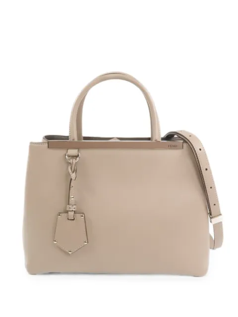 Fendi Pre-Owned small 2 Jours leather shoulder bag