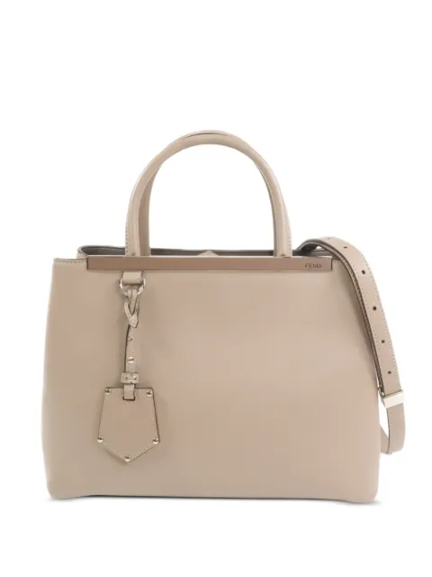 Fendi Pre-Owned small 2 Jours leather shoulder bag