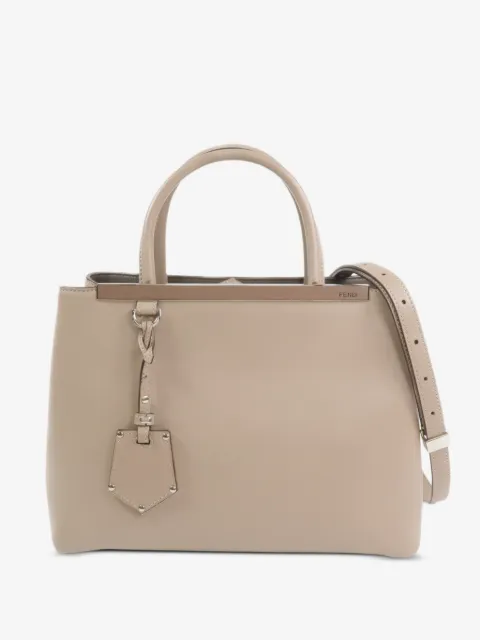 Fendi Pre-Owned small 2 Jours leather shoulder bag