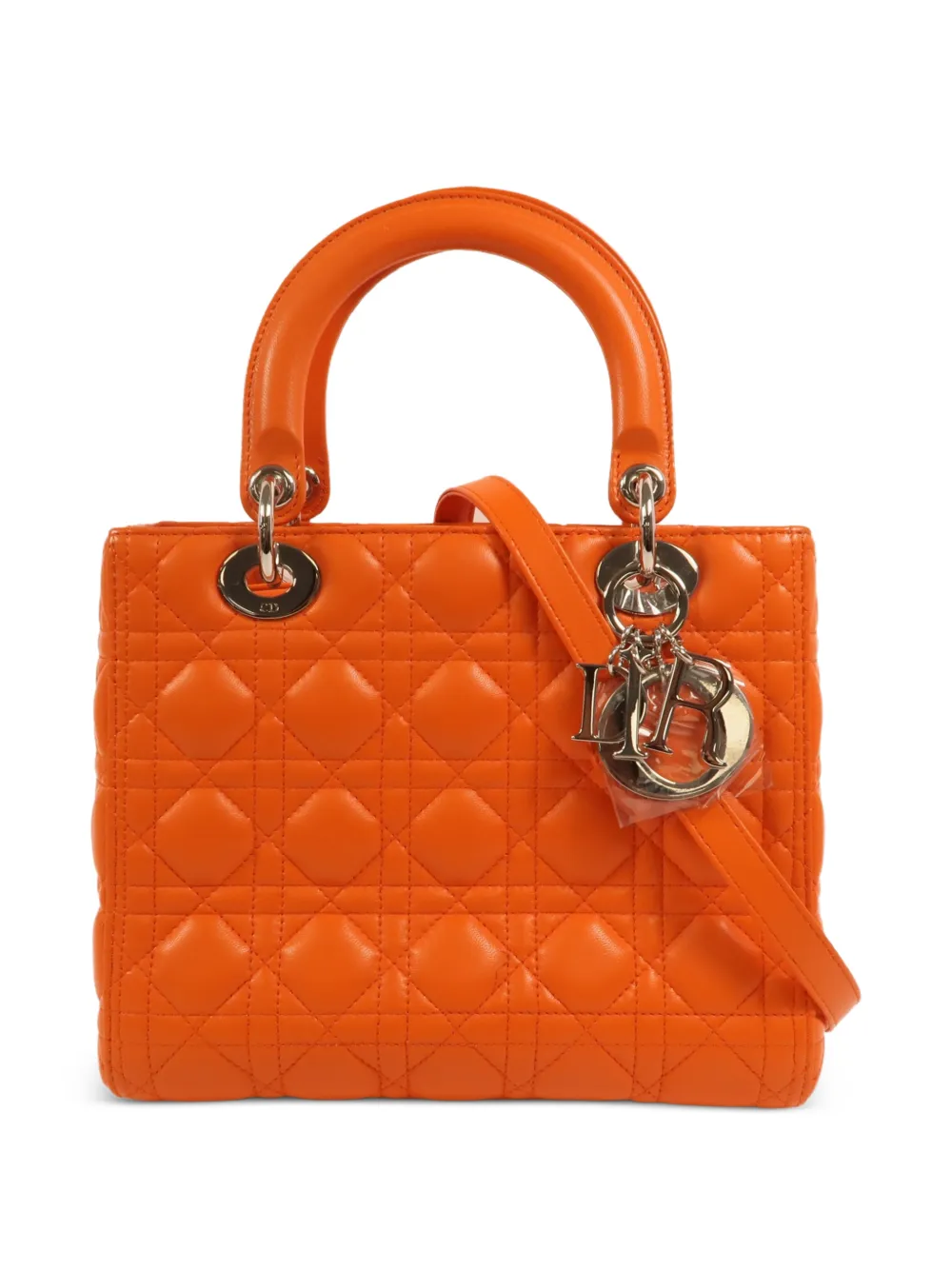 Christian Dior Pre-Owned Pre-owned Lady Dior Handtasche - Orange