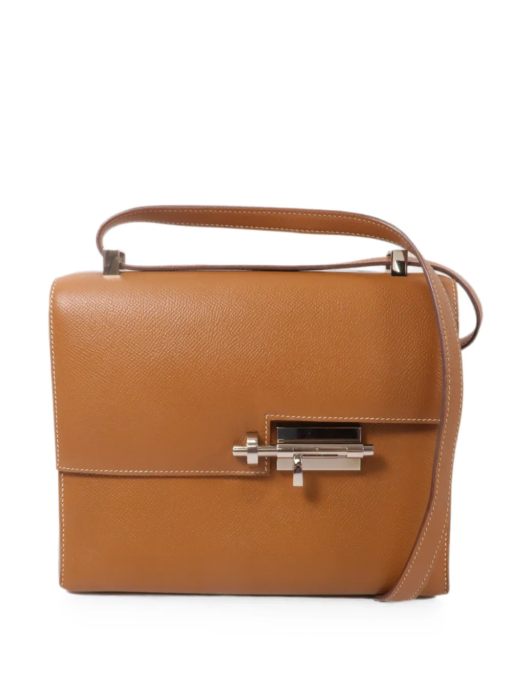 Hermès Pre-Owned Verrou Schultertasche - Braun