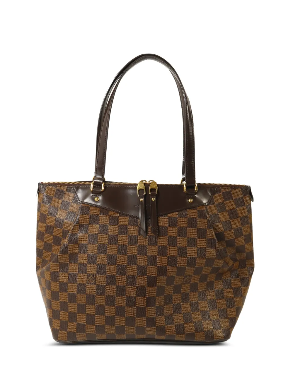 Louis Vuitton Pre-Owned Borsa a spalla Westminster Damier - Marrone