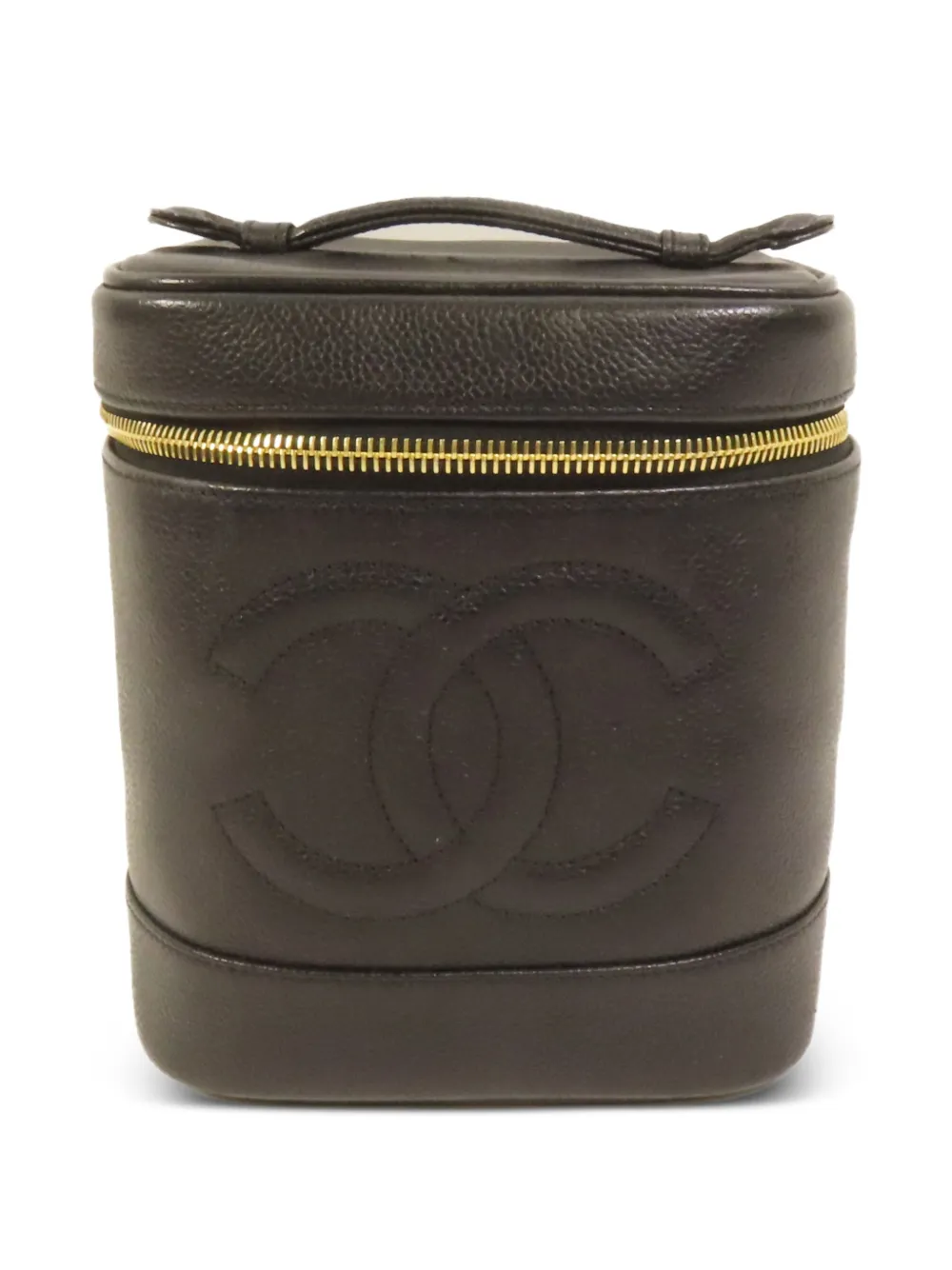 CHANEL Pre-Owned CC Vanity Case tote bag - Black