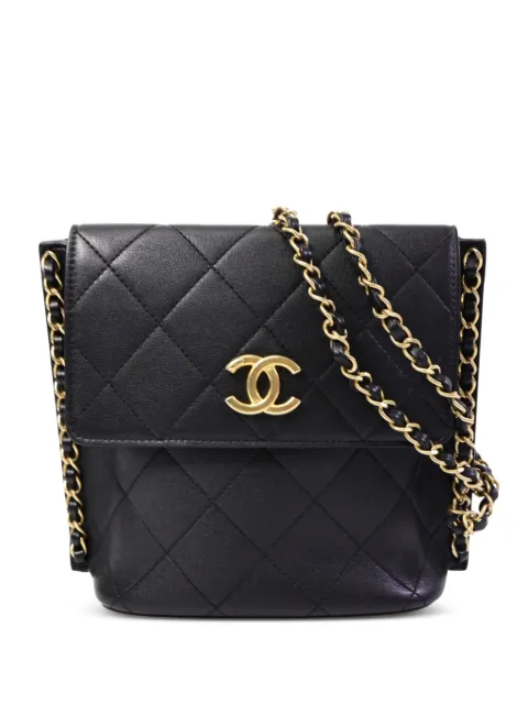 CHANEL Pre-Owned bolso de hombro con logo CC