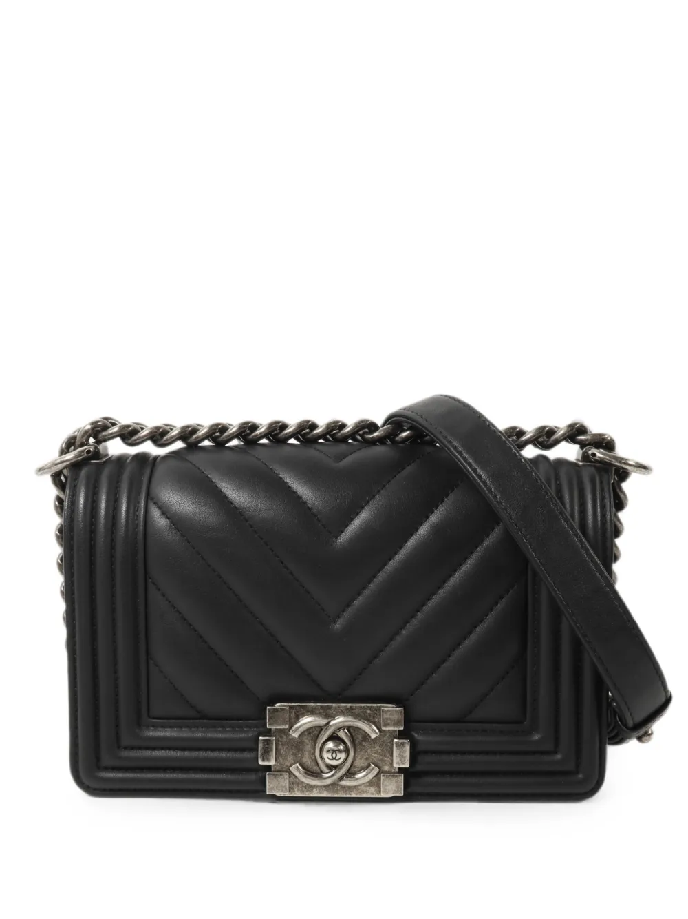 CHANEL Pre-Owned 20 Boy CC chain shoulder bag - Nero