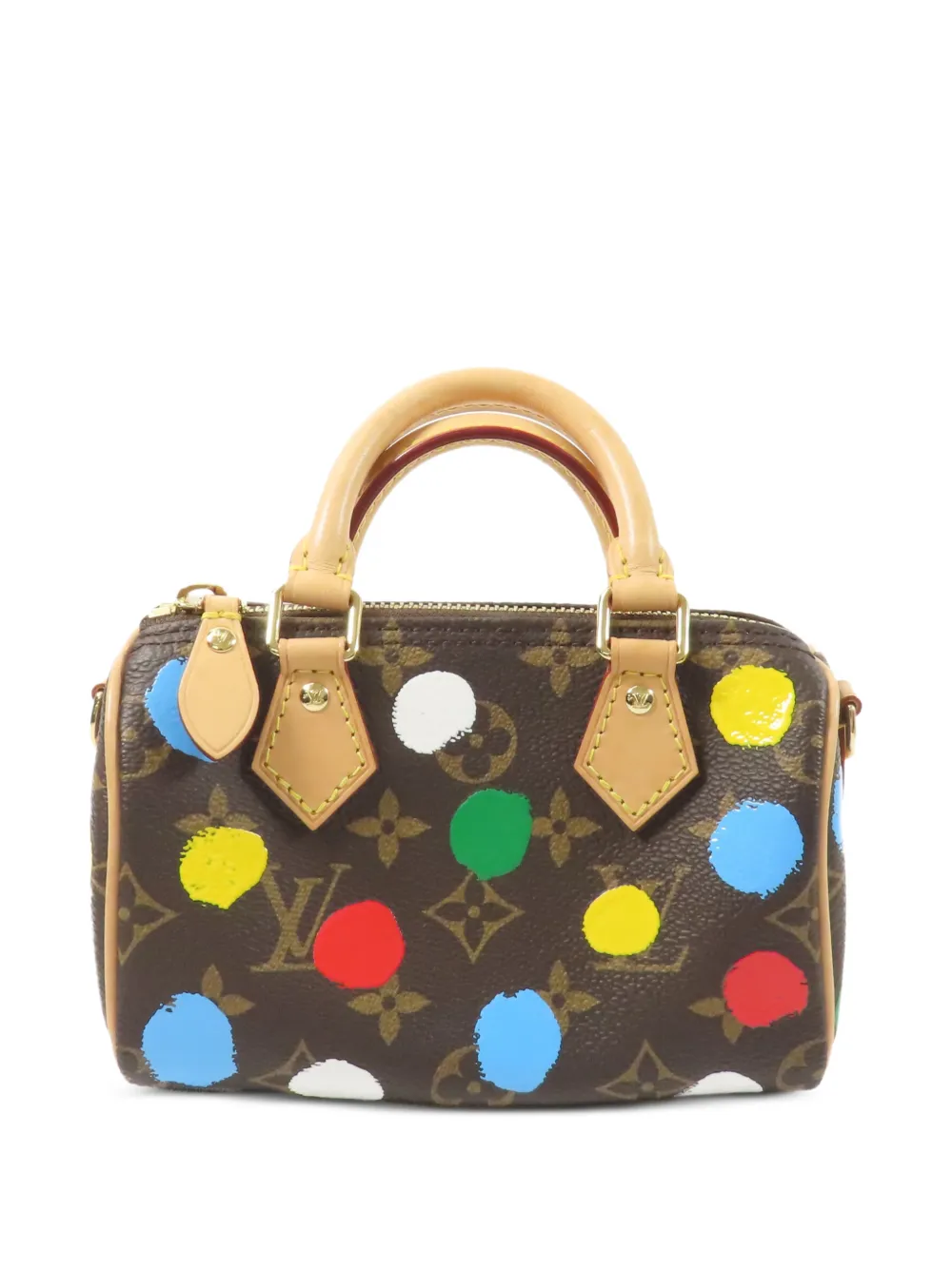 Louis Vuitton Pre-Owned x YK Nano Speedy Tote Bag | Brown | FARFETCH