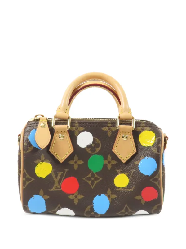 Louis Vuitton Pre-Owned x YK Nano Speedy Tote Bag | Brown | FARFETCH