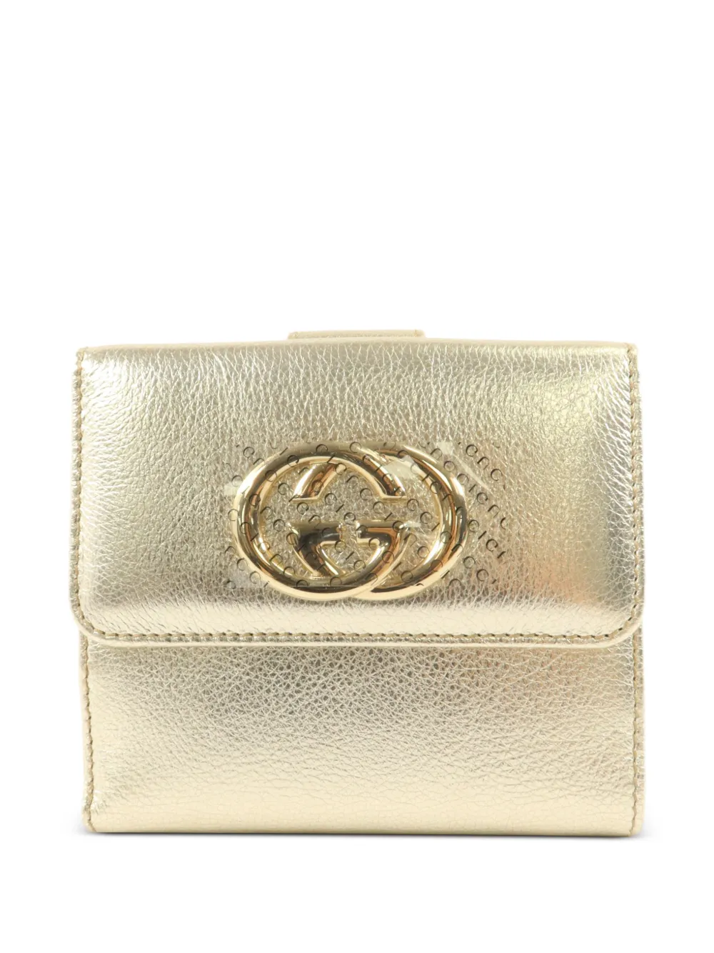 Gucci Pre-Owned Portafoglio GG - Oro