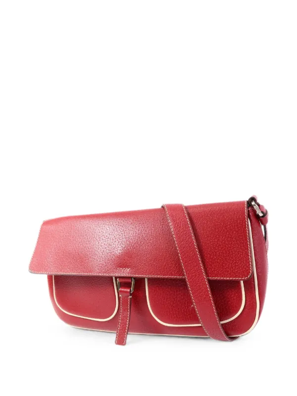 Prada Pre-Owned Cinghiale ショルダーバッグ | レッド | FARFETCH JP