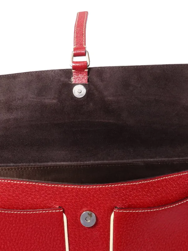 PRADA バッグ CINGHIALE Prada Pre-Owned Cinghiale ショルダーバッグ | レッド | FARFETCH JP