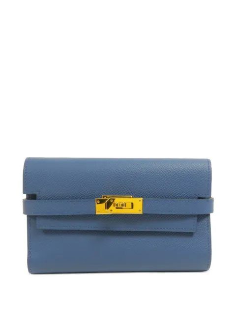 Hermès Pre-Owned 2017 medium Kelly Depliant leather wallet