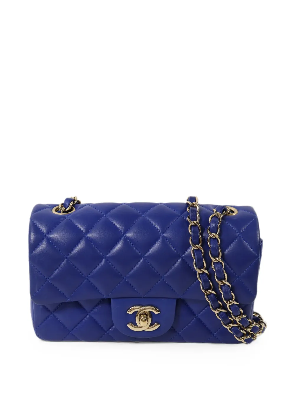 CHANEL Pre-Owned CC turn-lock shoulder bag - Blue