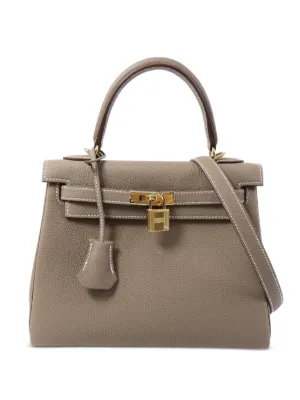 Hermès Pre-Owned Kelly 28 Handbag | Brown | FARFETCH