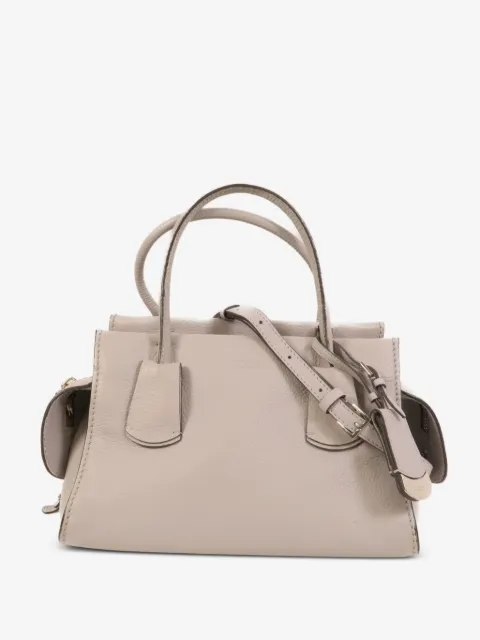 Tod's Vintage grained tote bag