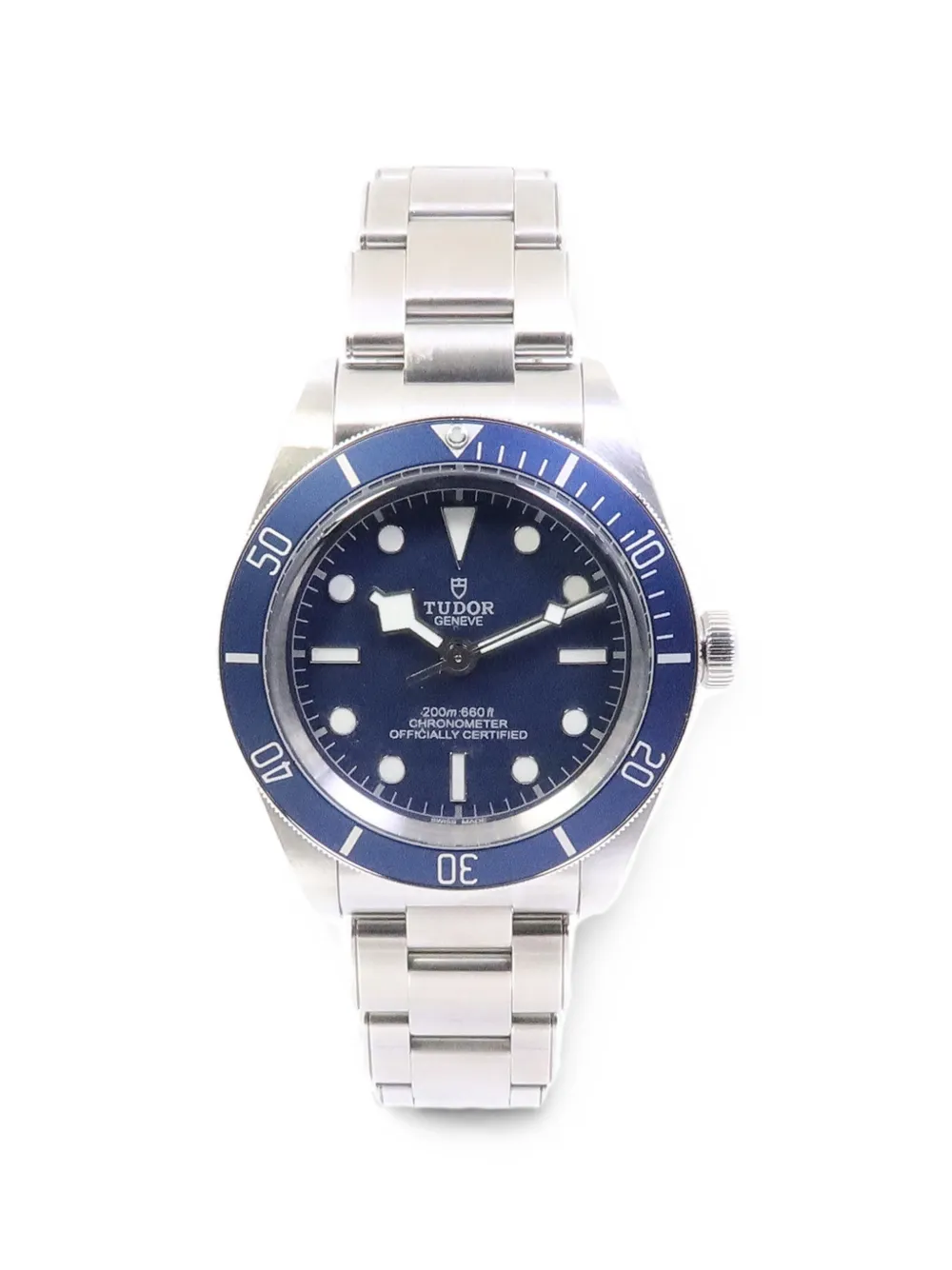 Pre-owned Tudor 39mm Blackbay 1958 Watch In Blue