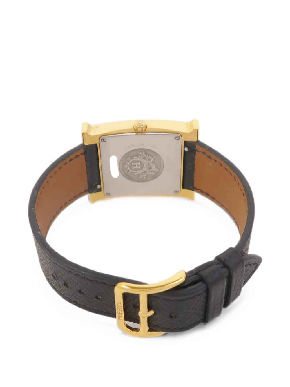 Hermès Pre-owned Heure H 25mm Watch in White, view 4