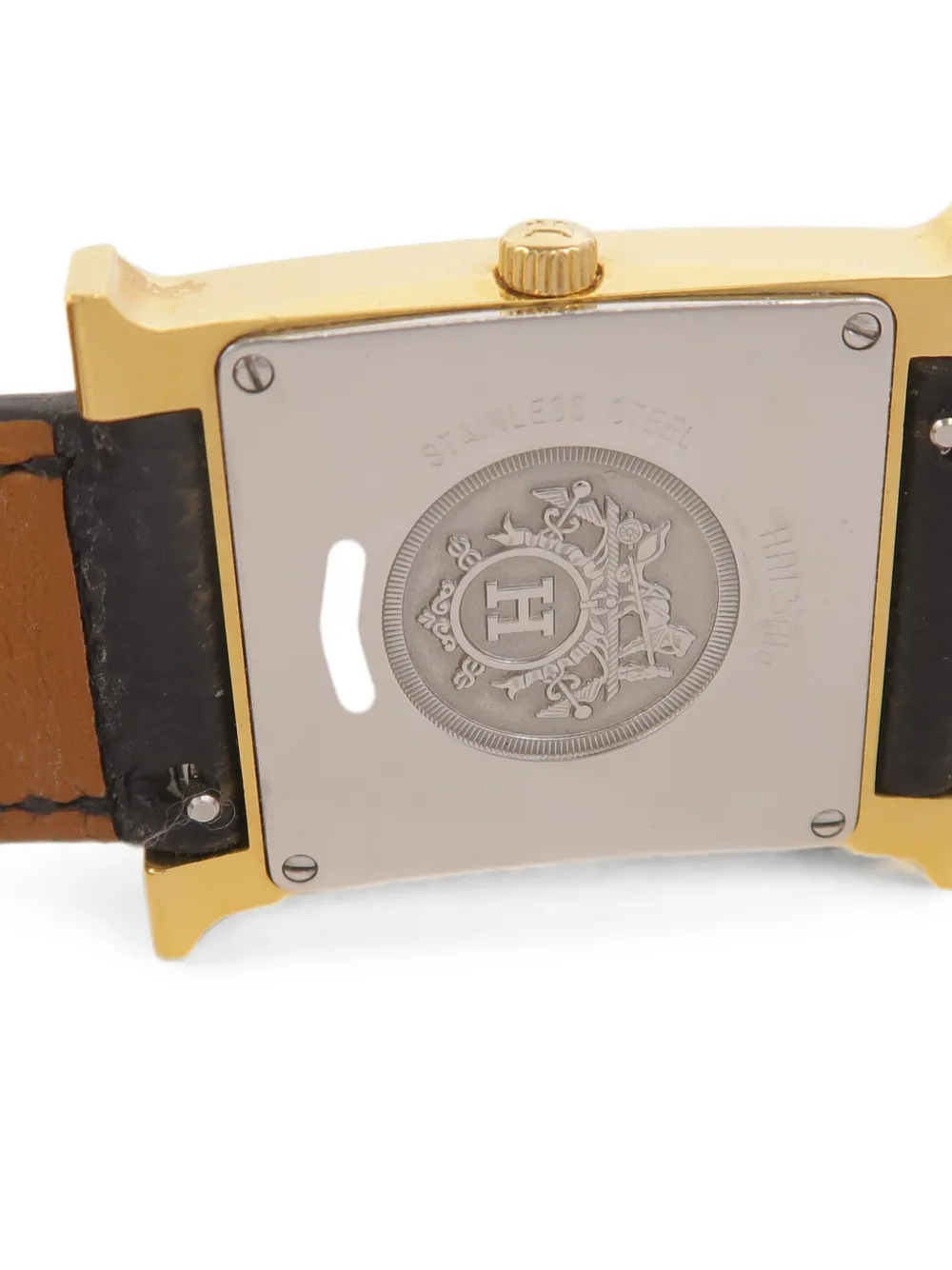 Hermès Pre-owned Heure H 25mm Watch in White, view 5
